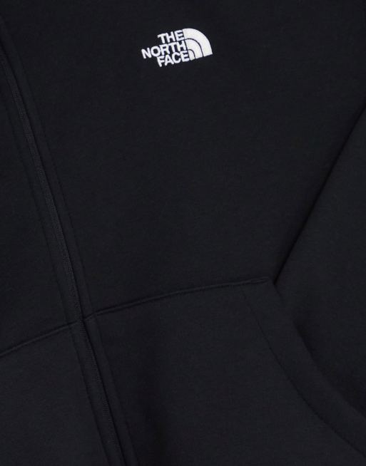 Sudadera negra básica con capucha y cremallera exclusiva en ASOS de The North Face , 4 de 4