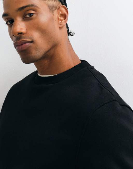 Sudadera negra básica de ASOS DESIGN , 5 de 5