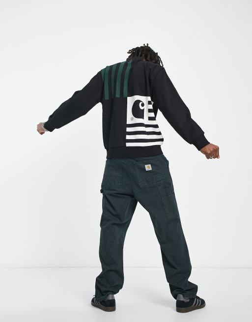 Sudadera negra Coast State de Carhartt WIP