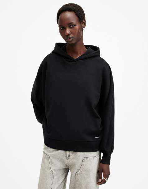 Sudadera negra con capucha Artia de AllSaints - view 1