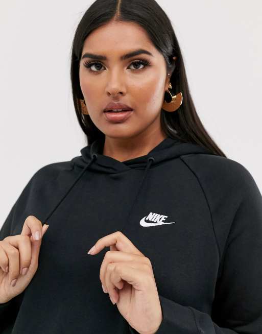 Sudadera negra nike discount capucha