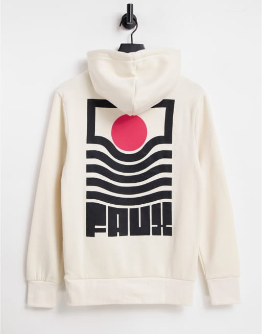 Sudadera negra con capucha Heavy Daze de Friend or Faux