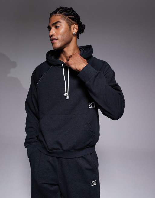 Sudadera negra con capucha Heritage Dri-FIT de Nike Training
