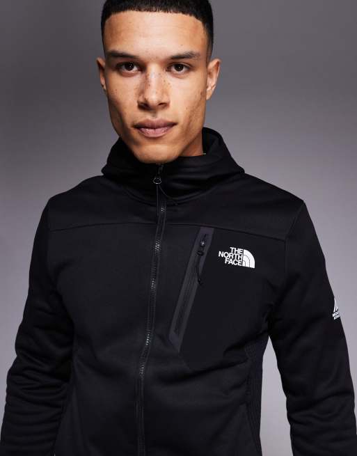 Sudadera negra con capucha, logo y cremallera Mountain Athletics de The North Face, 4 de 4
