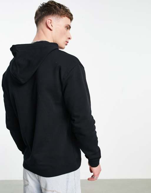 Sudadera negra con capucha One and Only Core de Hurley ASOS