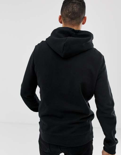 Sudadera negra con capucha Raven Oth de AllSaints, 2 de 4