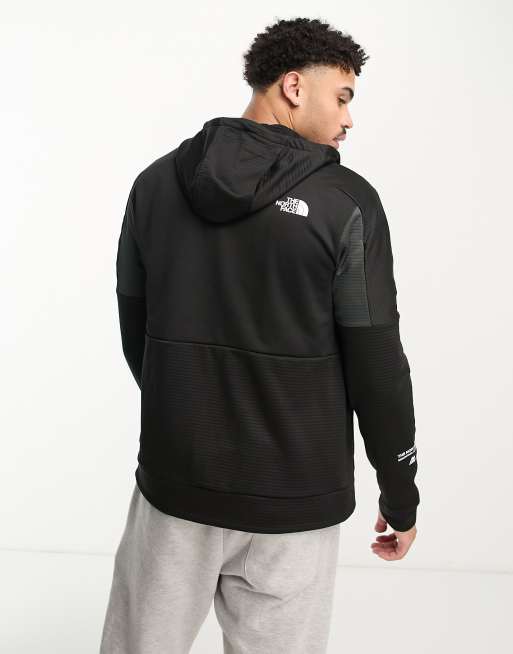 Sudadera negra con capucha y cremallera de felpa Mountain Athletic de The North Face Training, 2 de 4