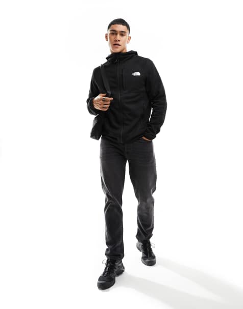 Sudadera negra con capucha y cremallera de felpa técnica Canyonlands de The North Face - view 1