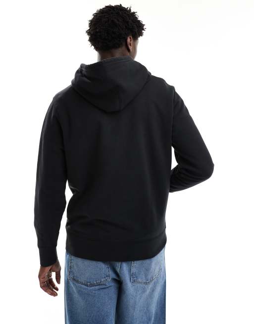 Sudadera negra con capucha y logo The Original Hallmark de Levi's, 2 de 4