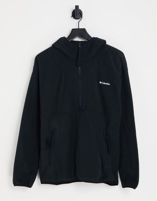 Sudadera negra con capucha y media cremallera Back Bowl de Columbia 