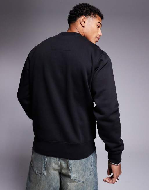 Sudadera negra con detalle a cuadros Carter de Marshall Artist , 2 de 4