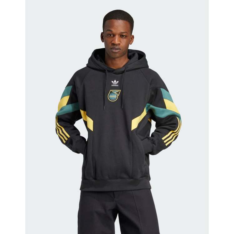 Sudadera negra con diseno de la Federacion de Futbol de Jamaica Originals de adidas Performance Adidas Outdoor Terrex Agravic Women s ClassicfuncenterShops