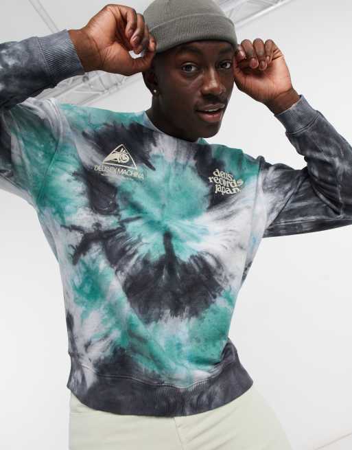 Tie dye sudadera discount negra