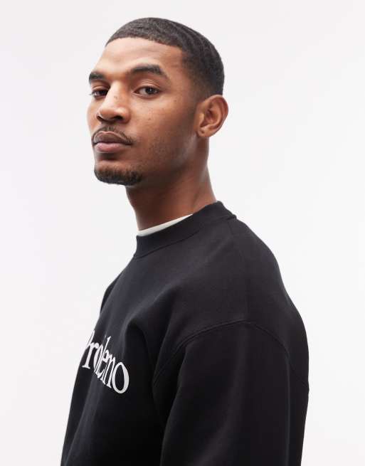 Sudadera negra con logo de No Problemo (parte de un conjunto), 4 de 5