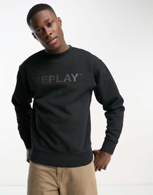 Sudadera Hombre Replay Replay Sudadera Dark Brown/marru00f3n