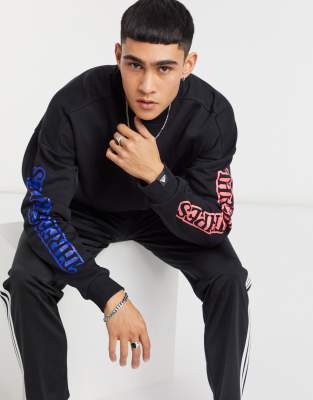 Adidas tracksuits china negro best sale