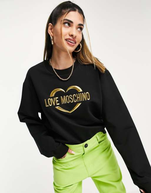 Sudadera discount love moschino