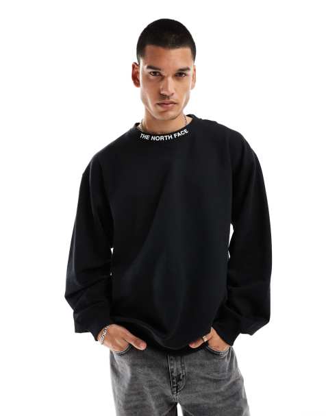 Sudadera negra con logo en el cuello Zumu de The North Face - view 1