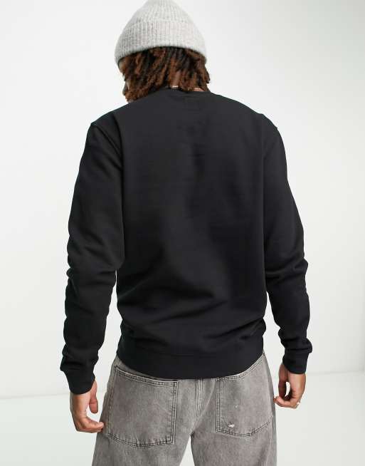 Sudadera negra con logo pequeño Core de Vans, 2 de 4