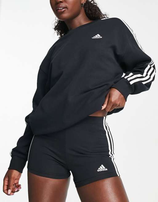Sudadera negra de adidas Sportswear Essentials