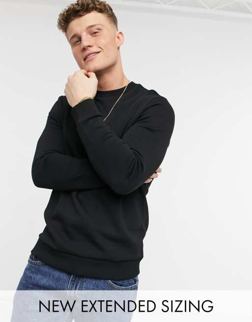 Sudadera negra de ASOS DESIGN