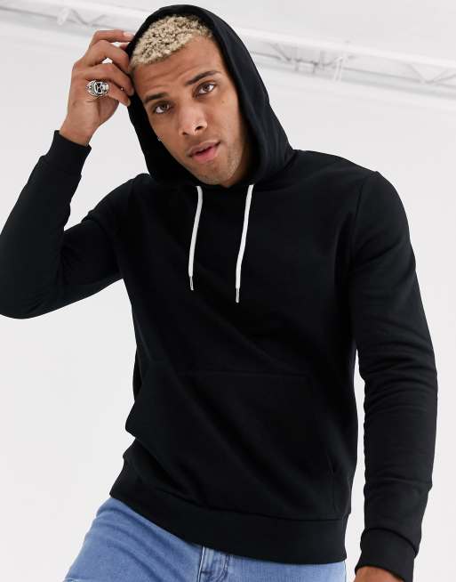 Sudadera negra con blanco new arrivals