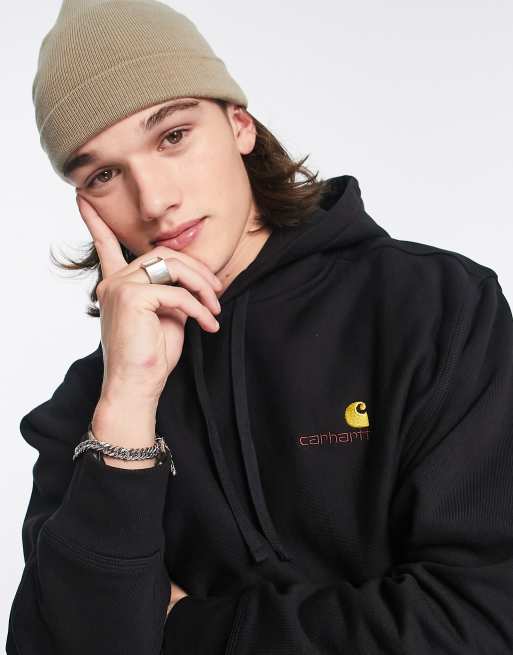 Sudadera carhartt best sale negra capucha