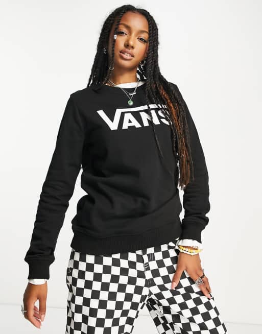 Sudadera negra V de Vans Classic 