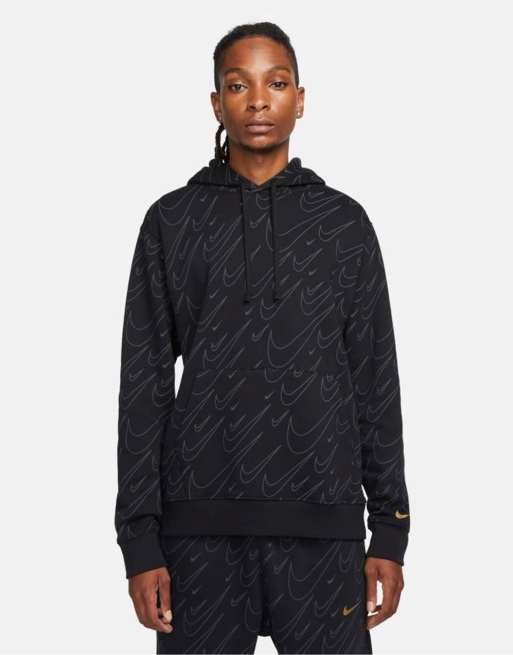 Nike sudadera con capucha all over print swoosh new arrivals