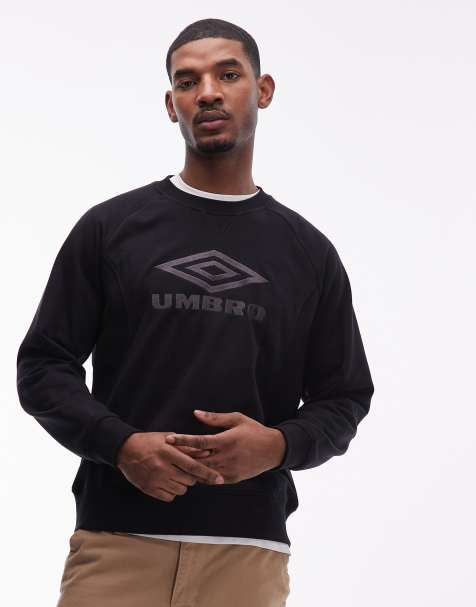 Sudadera negra y gris Iconic de Umbro - view 1