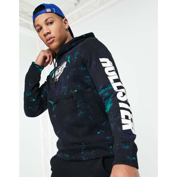 Hoodie Tie Dye Sudadera Hombre Capucha Sudadera Sudaderas Tie Dye - Main Image