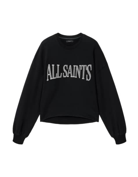 Sudadera negro lavado Dash Lila de AllSaints - view 1