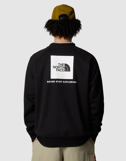 Sudadera negro TNF con recuadro y mangas raglán NSE de The North Face, 2 de 4