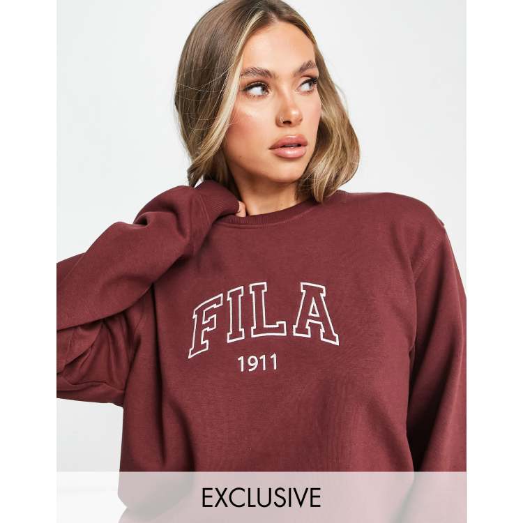 Fila sudadera roja online