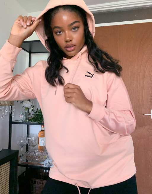 Sudadera rosa con capucha TFS Fashion de Puma | ASOS