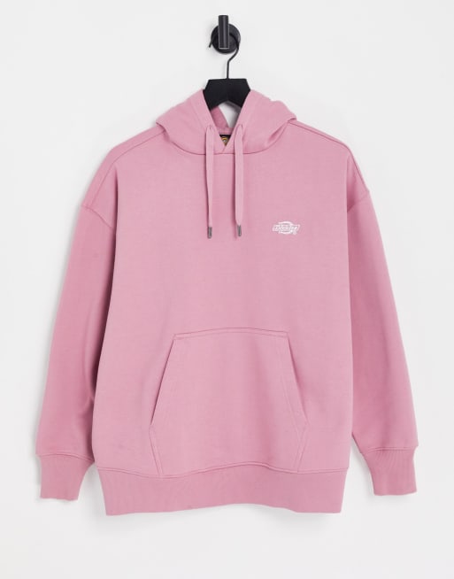 Sudadera rosa extragrande con capucha premium Summerdale de Dickies