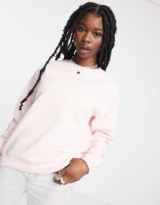 Sudadera rosa Flying V Bff de Vans ASOS