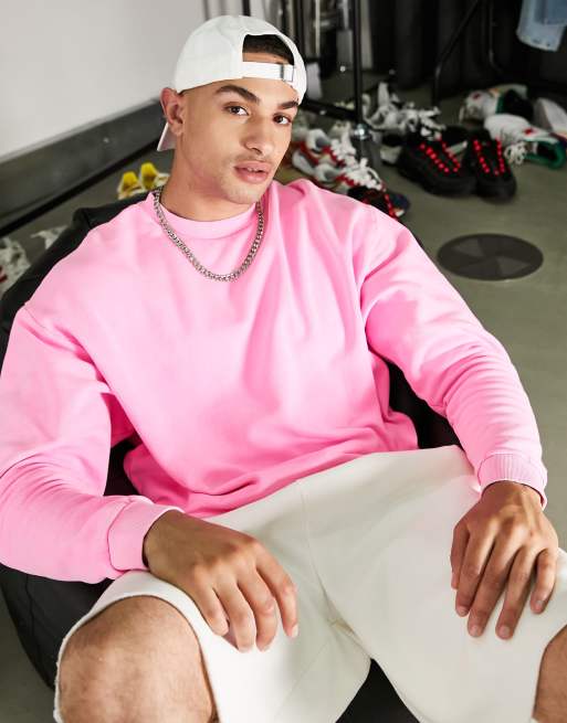 Sudadera rosa neon discount