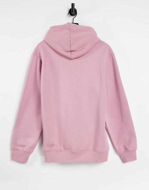 Sudadera rosa pastel con capucha y logo Mercury de Nicce |