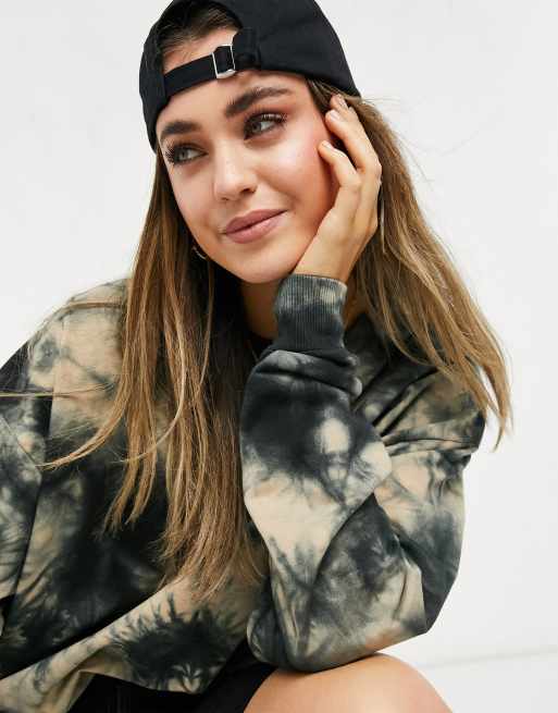 Sudadera discount desteñida mujer