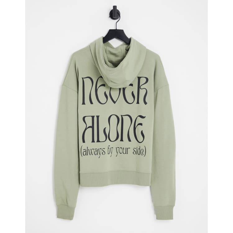 Sudadera discount verde claro