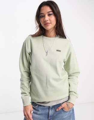 Sudadera verde online vans