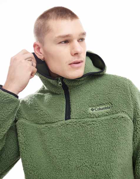 Sudadera verde con capucha de sherpa Rugged Ridge III de Columbia - view 1