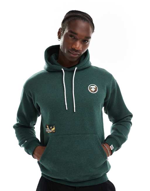 Sudadera verde con capucha Now de AAPE BY A BATHING APE