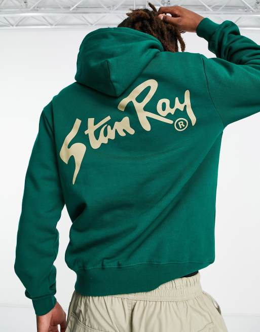 Sudadera verde con capucha OG de Stan Ray
