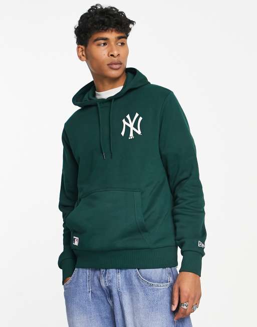 Sudadera verde con capucha y diseño de los New York Dodgers de New Era