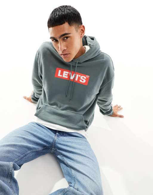 Sudadera levis online verde