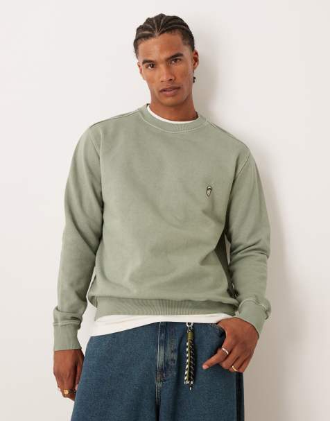 Sudadera verde con logo y cuello redondo Emilio de Pompeii - view 1