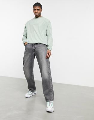 Sudadera verde extragrande de ASOS DESIGN