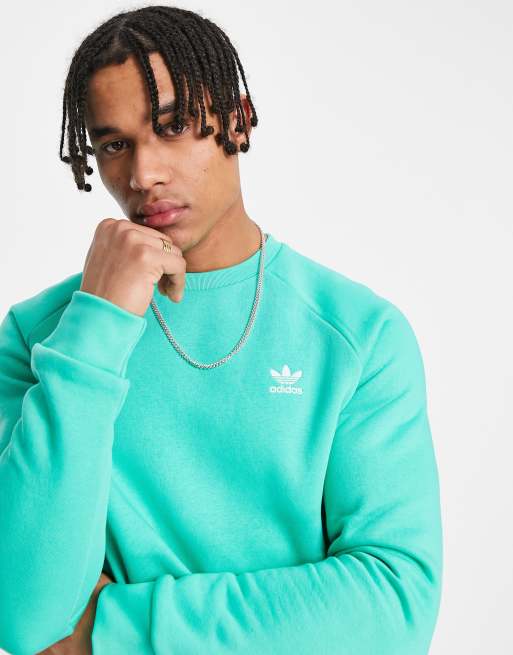 Sudadera verde intenso de adidas Originals Essentials
